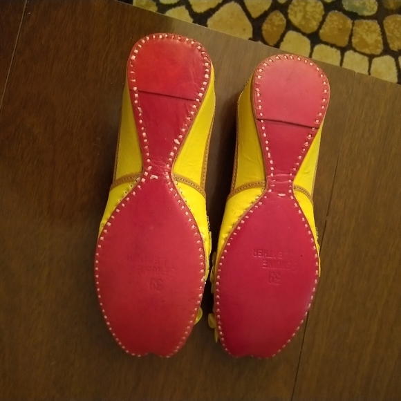 Leather Indian Juttis Juthis Khussa - Picture 4 of 5